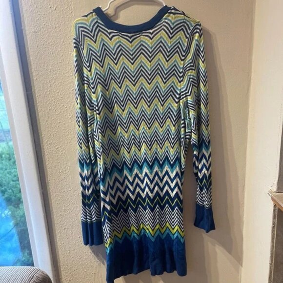 Lane Bryant Chevron Cardigan Sweater Size 22/24 - Picture 4 of 8